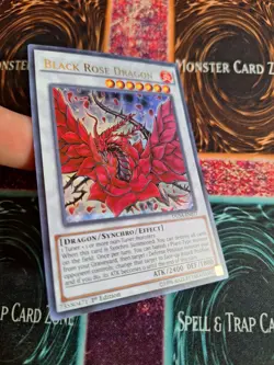 Yu-Gi-Oh! TCG Black Rose Dragon DUSA-EN077 Ultra Rare 1st Edition Near Mint b2/ - Image 2
