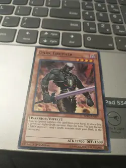 YUGIOH TCG DARK GREPHER SDPD-EN208 COMMON 1st ED LP - Image 1