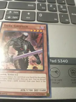 YUGIOH TCG DARK GREPHER SDPD-EN208 COMMON 1st ED LP - Image 2
