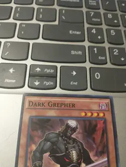 YUGIOH TCG DARK GREPHER SDPD-EN208 COMMON 1st ED LP - Image 4