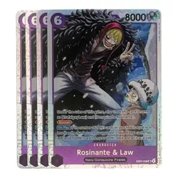 Rosinante & Law EB04-038 SR Playset x4 Near Mint One Piece Card - Image 1