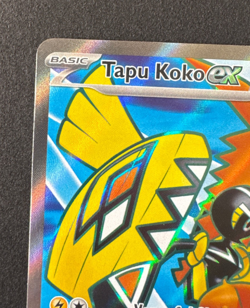 TAPU KOKO EX 222/182 NM ULTRA RARE PARADOX RIFT POKEMON 2023 - Image 4