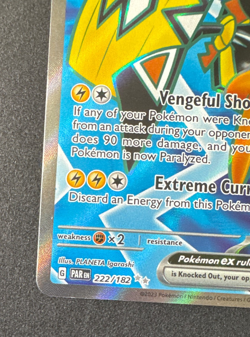 TAPU KOKO EX 222/182 NM ULTRA RARE PARADOX RIFT POKEMON 2023 - Image 5