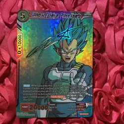 Vegeta Dragon Ball Z SEVEN Waifu Anime Holo Girl ACG Card - Image 1