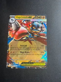 Pokemon TCG - Mega Lucario EX 077/132 - Double Rare - Mega Evolutions - Image 1