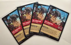 Disney Lorcana The Leviathan - Guardian of Atlantis 125/204 Wilds Unknown 4X - Image 1