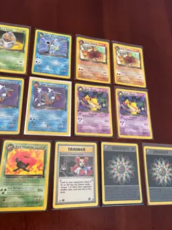 Pokemon Rare Team Rocket Card Lot - Vintage WOTC - Image 3