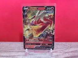 Blaziken V 020/198 Ultra Rare Full Art Pokemon Card Chilling Reign NM+ - Image 1
