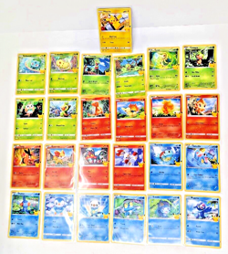 Full Set 25 POKEMON CARDS McDonalds 2021 Promo NON HOLO 25th Anniversary NM-Mint - Image 1