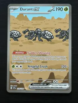 Durant EX 236/191 Sir SV08 Surging Sparks Holo Special Illustration Rare Card - Image 1