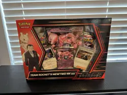 Pokemon TCG Team Rocket's Mewtwo ex Box Sealed Destined Rivals Box Brand New - Image 1