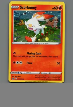Scorbunny - (Cosmos Holo) Holo Promo SWSH: Sword & Shield Promo Cards SWSH244 NM - Image 1