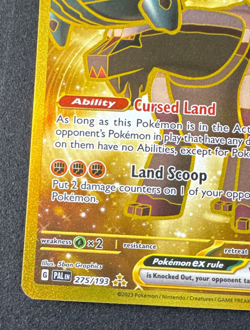 TING-LU EX 275/193 NM HYPER RARE GOLD PALDEA EVOLVED POKEMON 2023 - Image 4