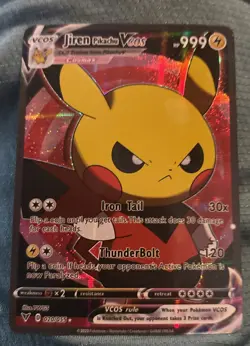 Pikachu Jiren Pokemon Card VMAX EX GX ACG V Star Holo Cosplay Pikachu Cosplay FS - Image 1
