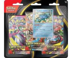 Pokemon Mega Evolution Base Set 3 Pack Blister Golduck - Image 1
