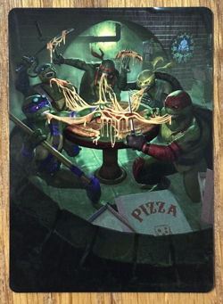 MTG Teenage Mutant Ninja Turtles Art Card, Food Chain 33/54 - Image 1