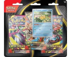 Pokemon Mega Evolution Base Set 3 Pack Blister Psyduck - Image 1