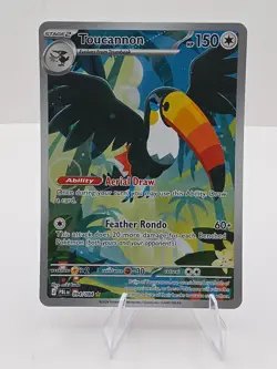 Toucannon 094/084 IR Pitch Black English Pokemon Card NM/M - Image 1