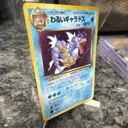 Pokemon Dark Gyarados 130 Rocket Gang Holo Rare Japanese 70 HP Stage 1 Card - Image 3