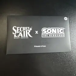 Secret Lair x Sonic The Hedgehog: Friends & Foes Magic The Gathering (Non-Foil) - Image 1