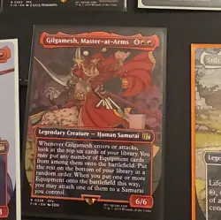 MTG Final Fantasy: Borderless Rare Lot x 8: Stiltzkin, gigamesh, Excalibur II, + - Image 3