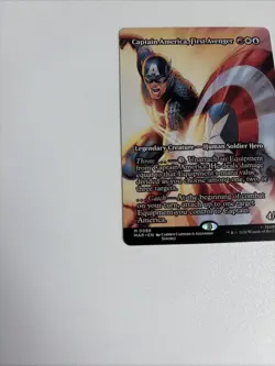 Captain America, First Avenger (Borderless) Marvel Universe Eternal-Legal... - Image 5