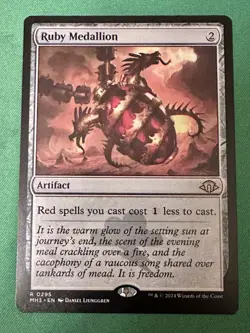Ruby Medallion 295 - MTG MH3 - M/NM Unplayed FAST2SHIP!! - Image 1