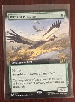 Birds of Paradise (Extended Art) Commander: Marvel Super Heroes Regular - Image 1