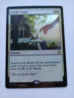 MTG - 1x Idyllic Tutor - Theros Beyond Death - Foil - NM - Image 1