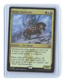 Tarkir: Dragonstorm #228 Temur Battlecrier Foil B1R3C204 - Image 1