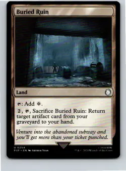 Magic the Gathering Buried Ruin Universes Beyond: Fallout MTG Free Shipping! - Image 1