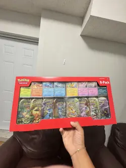 Pokemon TCG: Scarlet & Violet Prismatic Evolutions 8 Pack Mini Tin Set 🔥 - Image 2