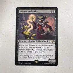 Wizards of the Coast MTG Warren Soultrader MH3 Rare Regular Black #110 - Image 1