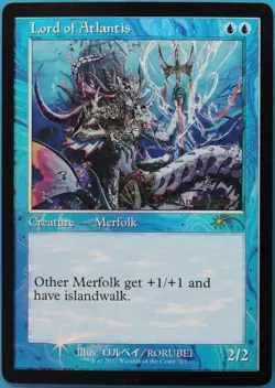 Lord of Atlantis (30th Anniversary History Retro Frame) FOIL Promo NM (520992) - Image 1