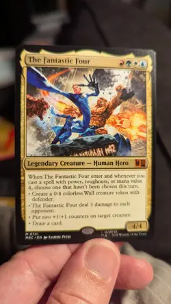 1x The Fantastic Four NM - Marvel MTG Magic MSC Jumpstart x1 - Image 1