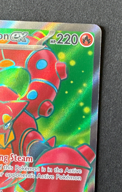 VOLCANION EX 171/159 NM ULTRA RARE JOURNEY TOGETHER POKEMON 2025 - Image 2