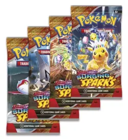 Pokemon TCG Surging Sparks Booster Pack Sealed (1) - Random Pack Art - Image 1