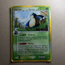 Snorlax Delta Species 10/101 Pokemon EX Dragon Frontiers Reverse Holo LP HJ3 - Image 1