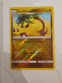 Alolan Exeggutor 95/156 Ultra Prism Rare Reverse Holo | Pokemon Card - Image 1