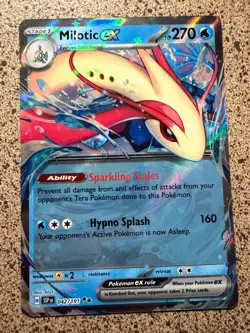 MILOTIC EX 042/191 DOUBLE RARE SURGING SPARKS POKEMON NM/M - Image 1