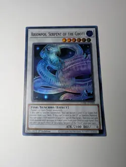 YUGIOH Arionpos, Serpent of the Ghoti DABL-EN088 Ultra Rare 1st Edition NM - Image 1