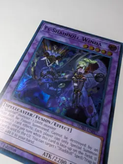 Yugioh! El Shaddoll Winda -1st edition SDSH-EN047 - Super Rare - LP - Image 3