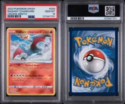 Pokemon 2023 Radiant Charizard 020/159 Crown Zenith GEM MINT PSA 10 - Image 3