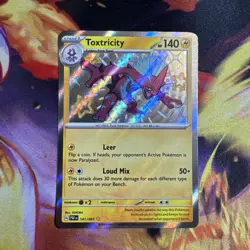 Toxtricity 141/091 Shiny Rare Paldean Fates Pokemon Near Mint - Image 1