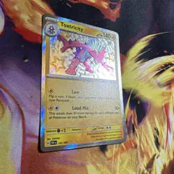 Toxtricity 141/091 Shiny Rare Paldean Fates Pokemon Near Mint - Image 4