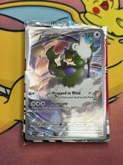 Pokemon TCG Tornadus 210 White Flare ETB Promo Scarlet & Violet Sealed Near Mint - Image 1
