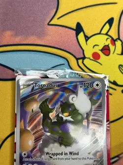 Pokemon TCG Tornadus 210 White Flare ETB Promo Scarlet & Violet Sealed Near Mint - Image 2