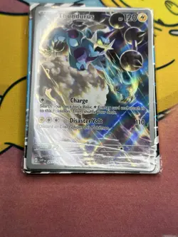 Pokemon TCG Thundurus 209 Black Bolt ETB Promo Scarlet & Violet Sealed Near Mint - Image 3