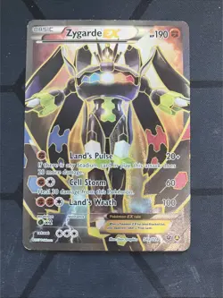 Zygarde EX 54a/124 - Fates Collide Alternate Full Art Promo Pokemon TCG MP - Image 1