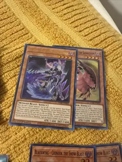 BLACKWING MIXED LOT YUGIOH TCG 1st EDITION LOT OF 11 super ultra rares - Image 3